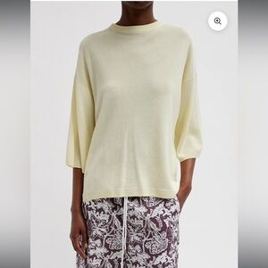 ✨Tibi Crispy Sweater Oversized Easy T-Shirt M